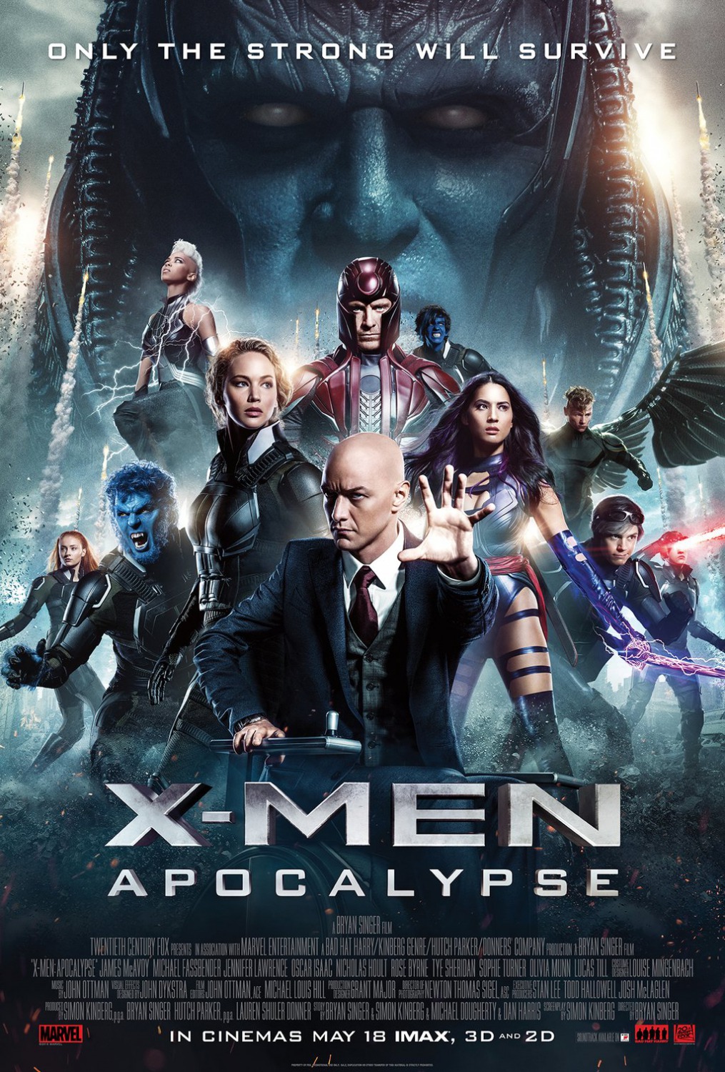 X-Men: Apocalipse Dublado Online